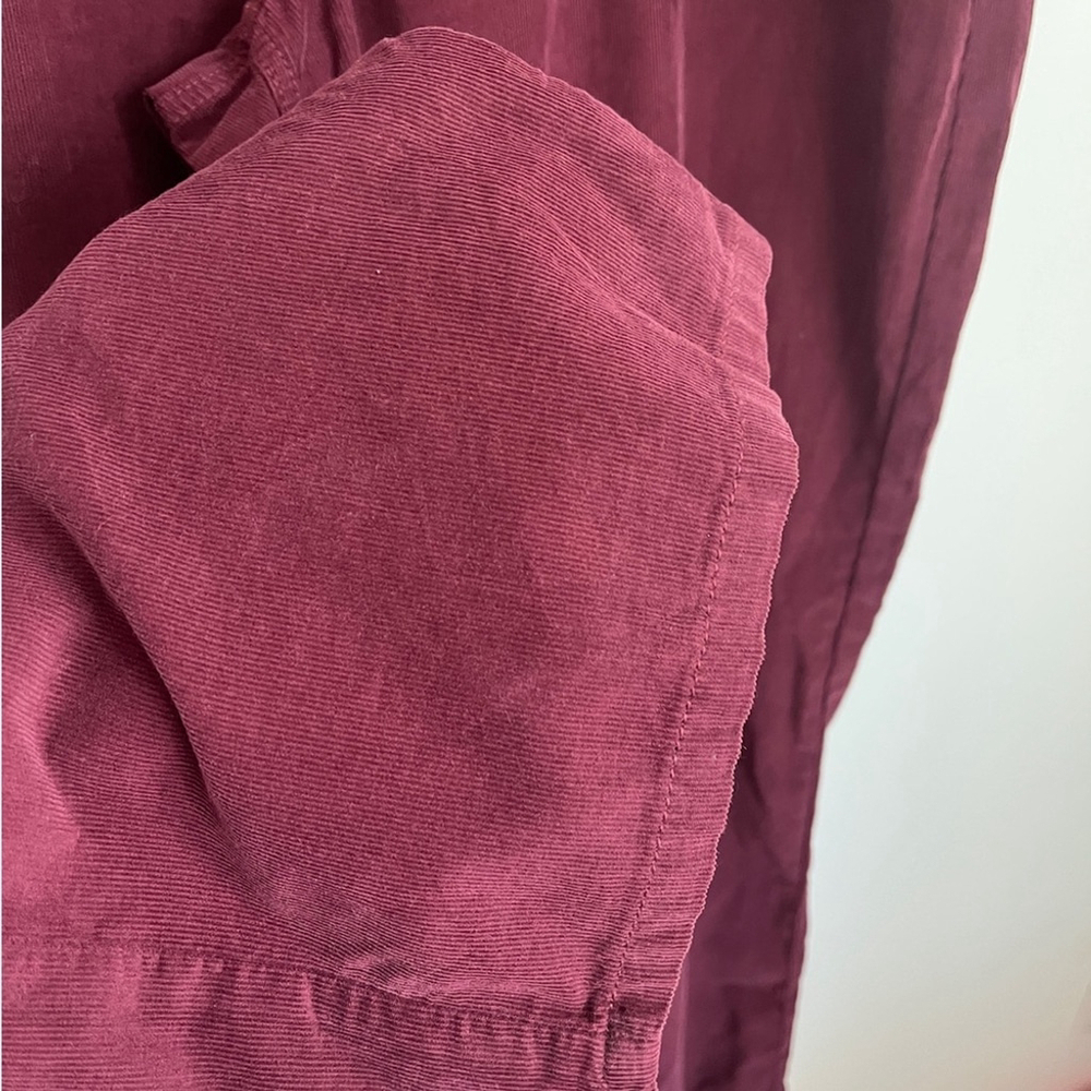 American Eagle Outfitters Burgundy Corduroy Pants - Picture 7 of 15